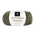 DSA , Alpakka Tweed garn 110 Oliven