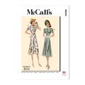 McCall's 8338 - Vintage Kjole A5 (6-8-10-12-14)