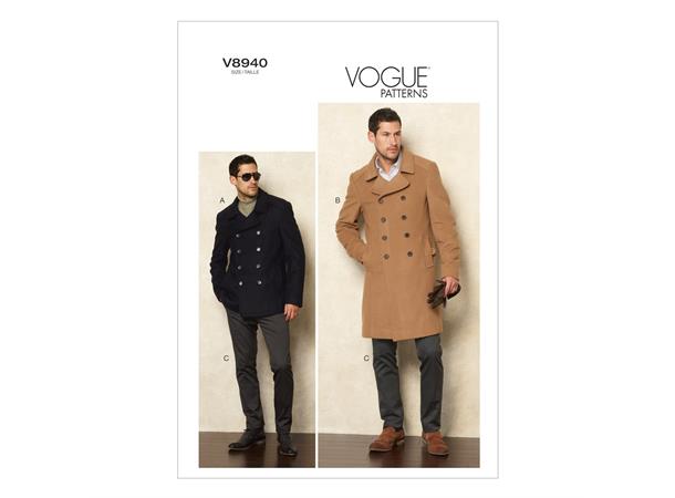 Vogue 8940 - Frakk og bukse MUU (34-36-38-40)