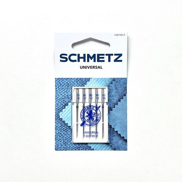 Schmetz Universalnål ass. 70/10-90/14 130/705 H, 70/10-90/14 assortert i 5.pk.
