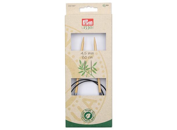 Rundpinner bambus 4,5 mm x 80 cm