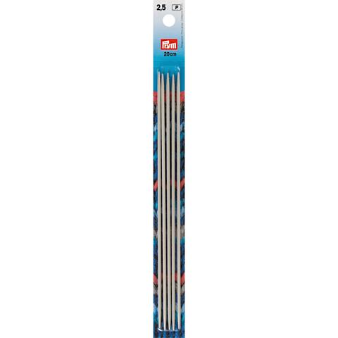Strømpepinner 2,50 mm x 20 cm