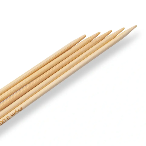 Strømpepinner bambus 3,00 mm x 20 cm