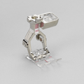Bernina 34D Standardfot med klar såle D, Ea3+4, Eb4 og F