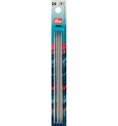 Strømpepinner 12,00 mm x 23 cm