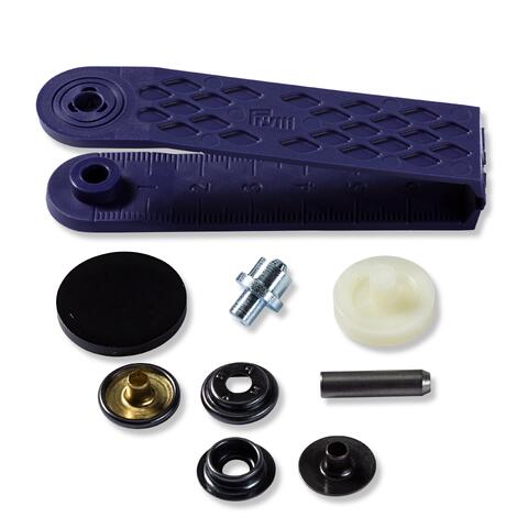 Trykknapper sport og camping Finnes i flere størrelser og farger