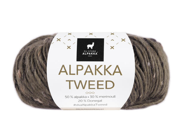 Du store alpakka Tweed garn