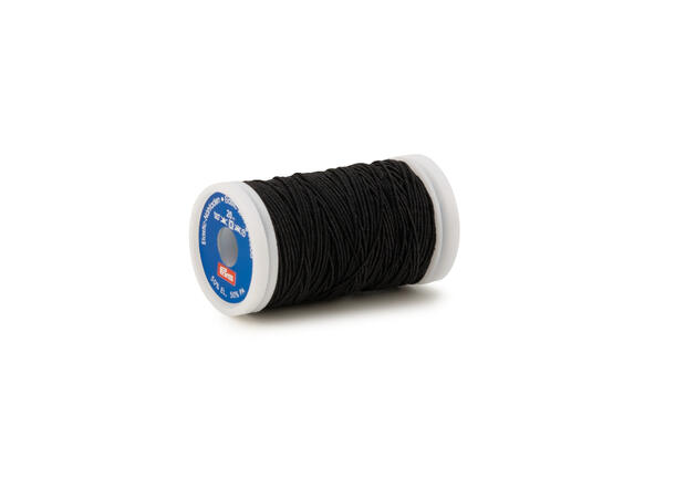 Elastisk sytråd, svart