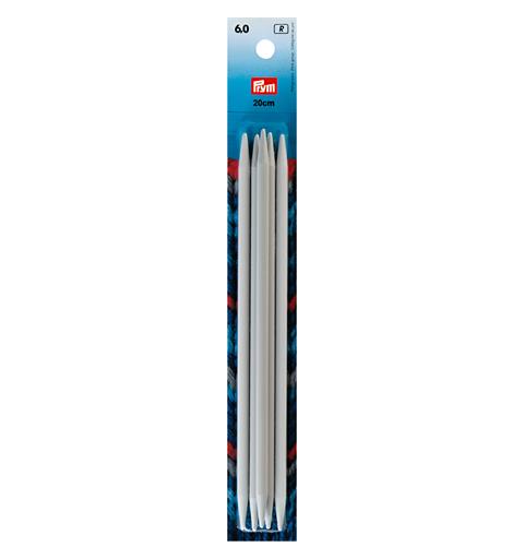 Strømpepinner 6,00 mm x 20 cm