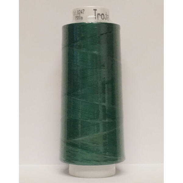 Mettler, Trojalock 2500m, Overlock Tråd Farge nr 0247 Swiss Ivy