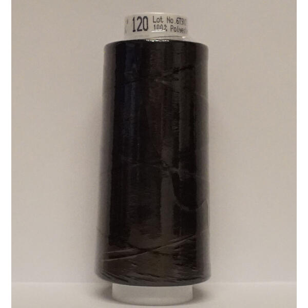 Mettler, Trojalock 2500m, Overlock Tråd Farge nr 4000 Black