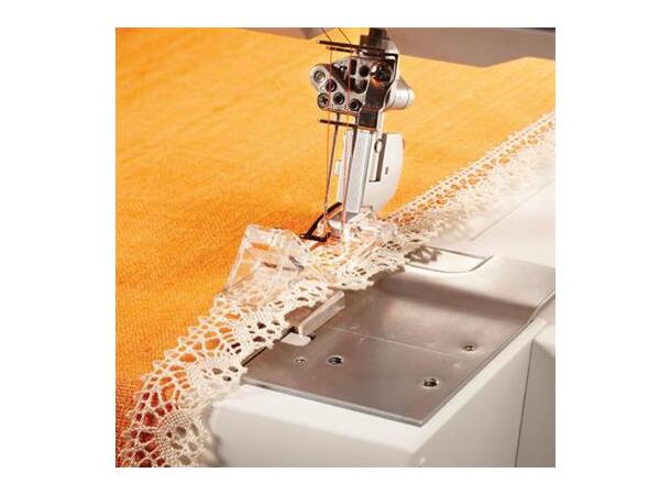 Enkel kantfot for overlockmaskin Passer til Huskylock s21 og s25