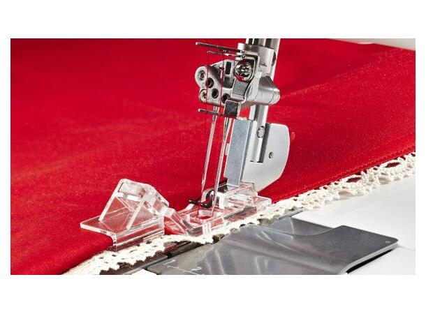 Fold og Kantsømsfot for overlock Passer til CoverLock 3.0 og 4.0