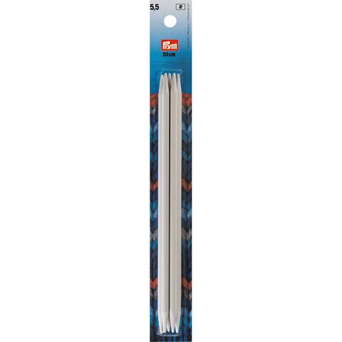 Strømpepinner 5,5 mm x  20 cm
