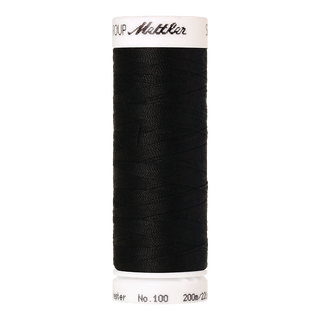 Mettler, Seralon 200m Farge nr 4000 Black