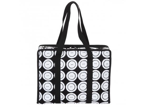 Veske - Strikketøy All-Inn-One Buttons 34 x 26 x 9,5 cm