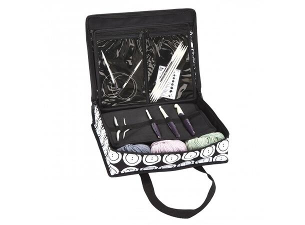 Veske - Strikketøy All-Inn-One Buttons 34 x 26 x 9,5 cm