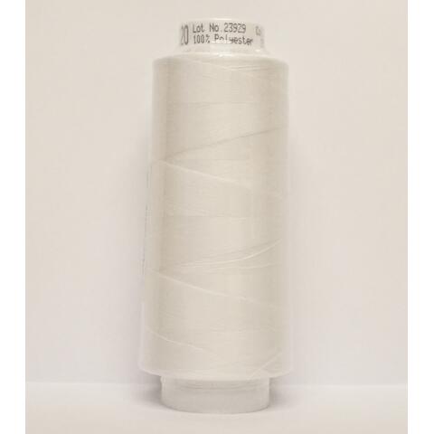 Mettler, Trojalock 2500m, Overlock Tråd Farge nr 2000 White