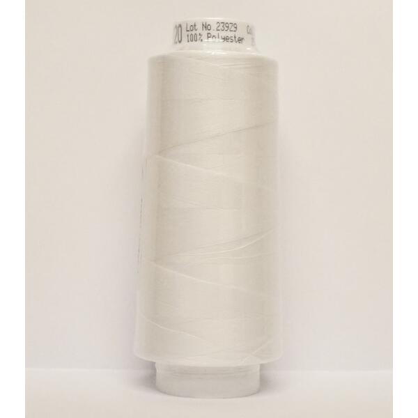 Mettler, Trojalock 2500m, Overlock Tråd Farge nr 2000 White