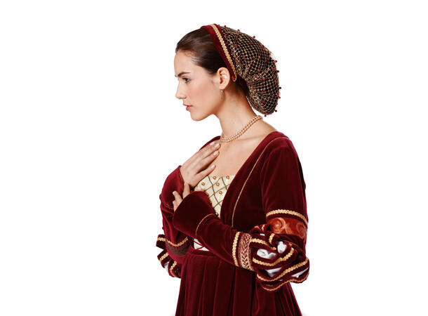 Burda 7171 - Renessansekjole