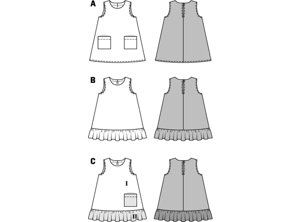 Burda 9420 - Kjole