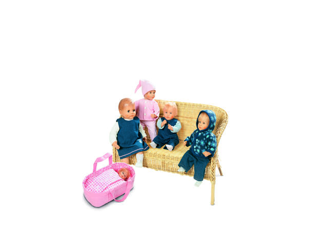 Burda 8591 - Dukkeklær