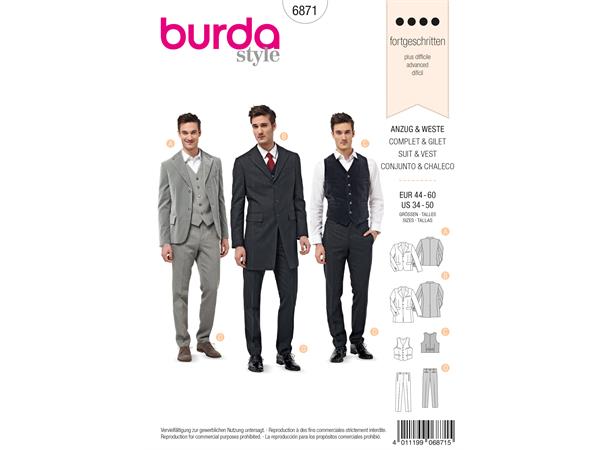Burda  6871 - Dress