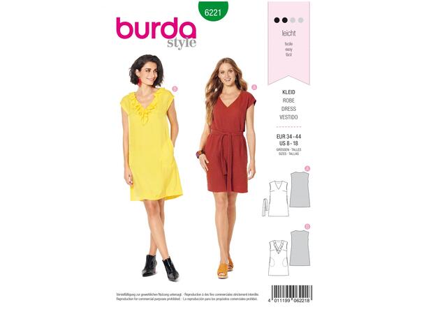 Burda 6221, Kjole