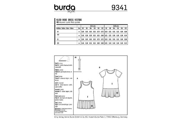 Burda 9341 - Kjole