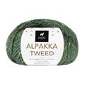 DSA , Alpakka Tweed garn 132 Furugrønn
