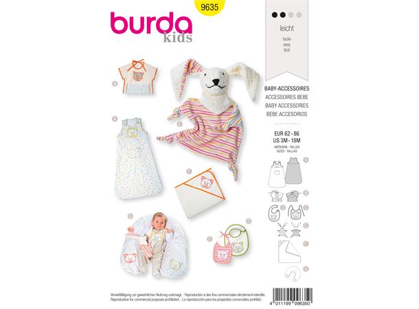 Burda 9635 - Babytilbehør