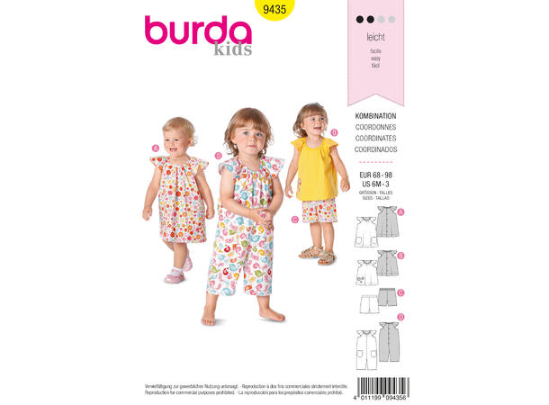 Burda 9435 - Klessett