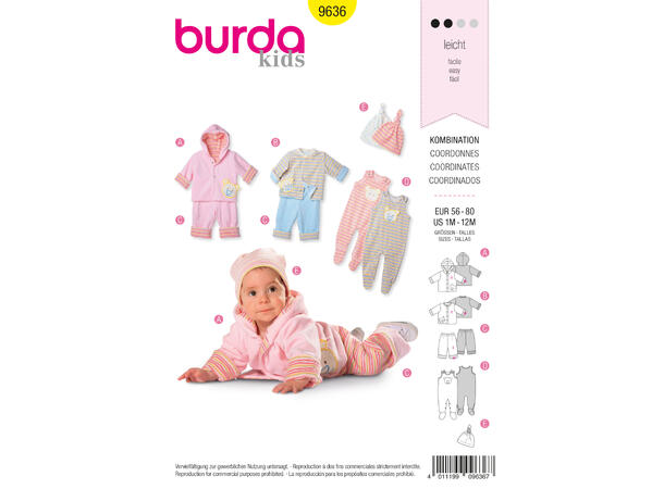 Burda 9636 - Klessett