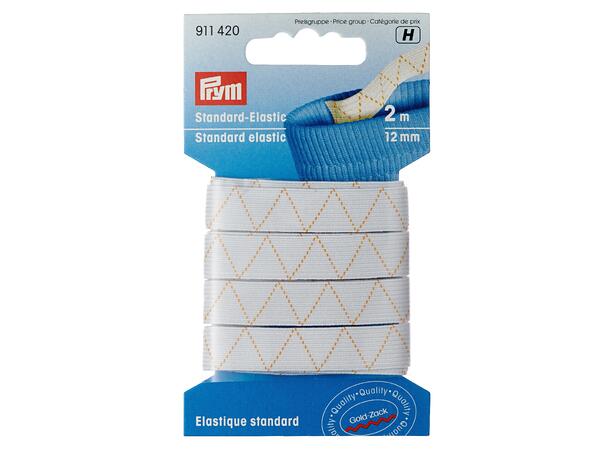 Strikk 2m x 12mm hvit