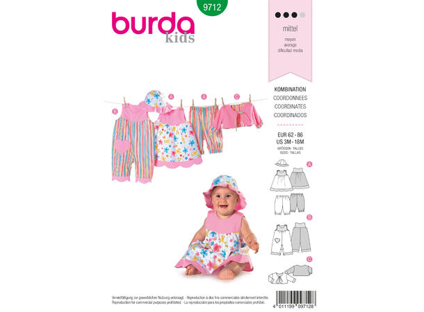 Burda 9712 - Klessett