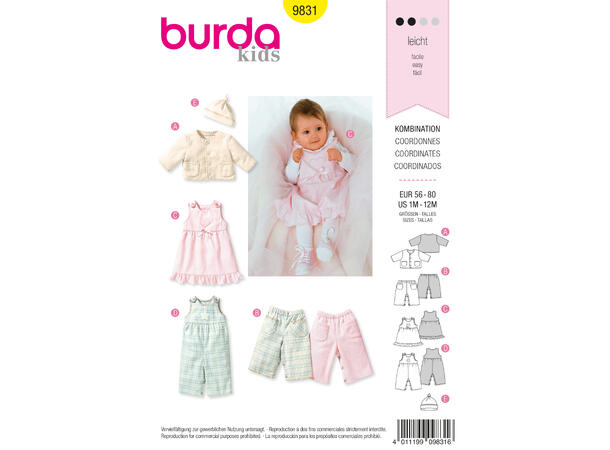 Burda 9831 - Klessett
