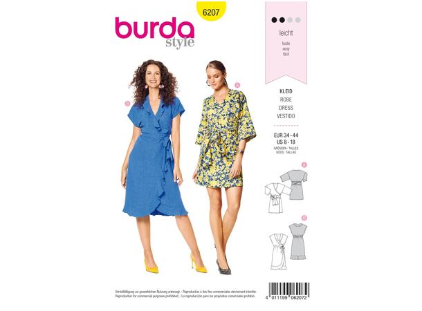 Burda 6207, Kjole