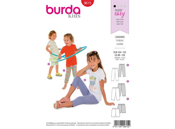Burda 9615 - Leggings