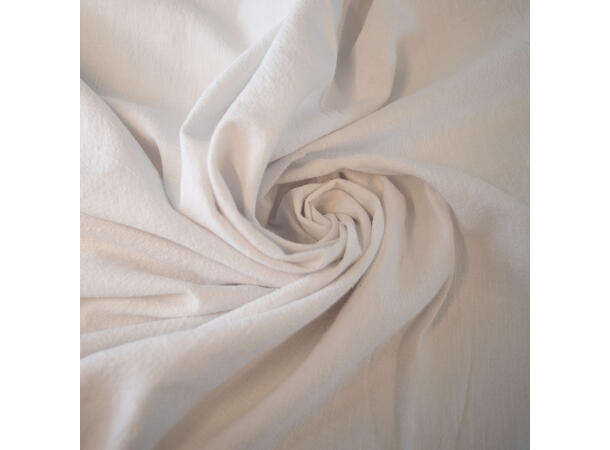 Vasket Ramie Lin Hvit