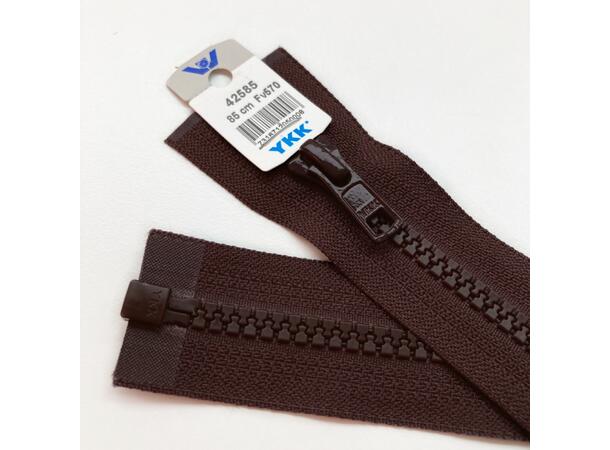 Delbar Plastglidelås