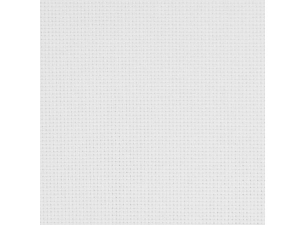 Broderistoff Aida, 7,2 tr/cm hvit