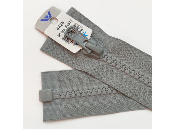 Delbar Plastglidelås