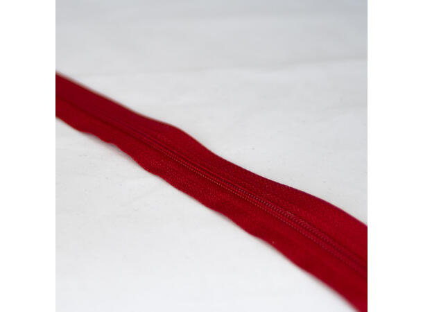 Glidelås, metervare uten trekker