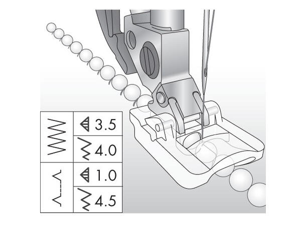 Pfaff Perlebåndsfot