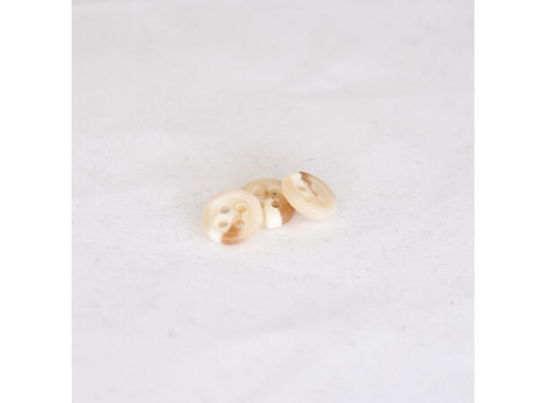 Beige melert skjorteknapp