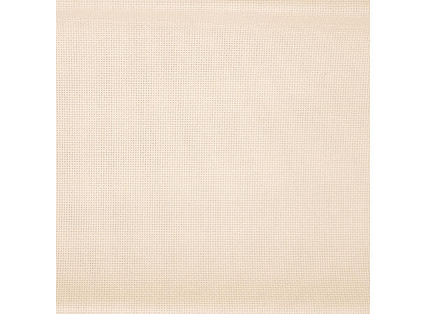 Broderistoff Aida, 7,2 tr/cm hvit