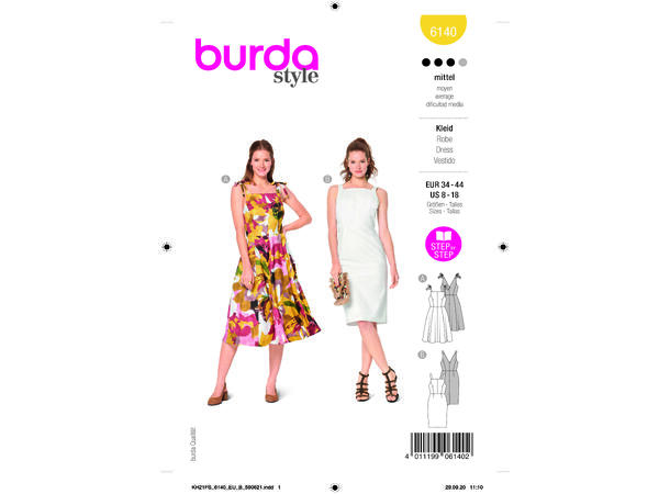 Burda6140 - Kjole
