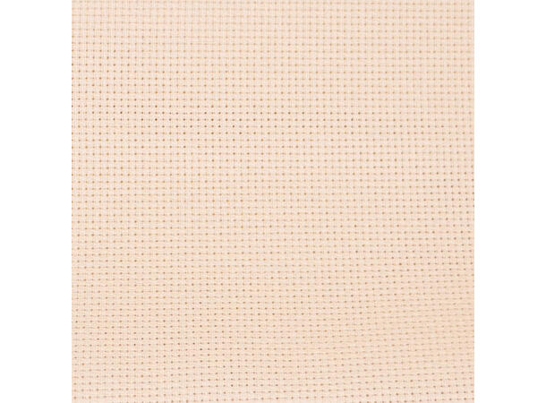 Broderistoff Aida, 4,4 tr/cm hvit