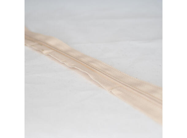 Glidelås, metervare uten trekker