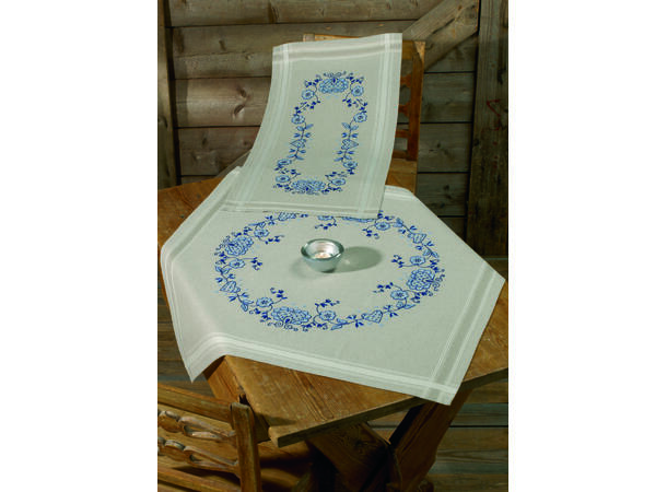 Permin, Blått rundt design